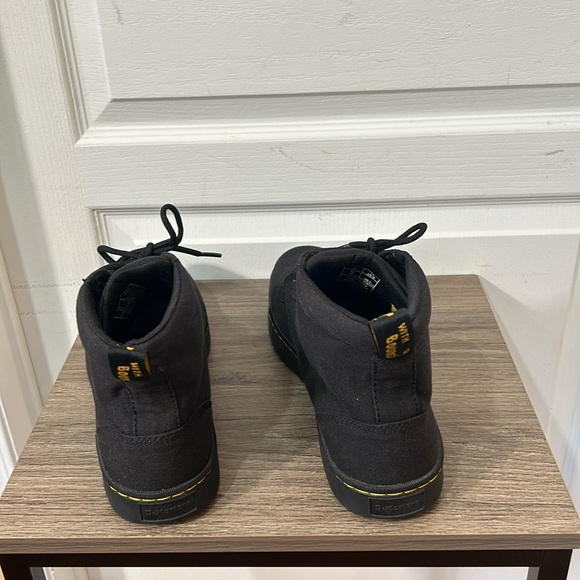 DR MARTENS CAIRO CHUKKA BLACK CANVAS BOOTS IN SIZE 14 - Picture 5 of 8